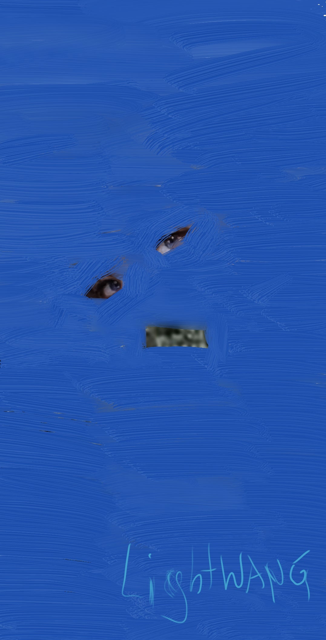 Digital artwork #37 painting Gods eye