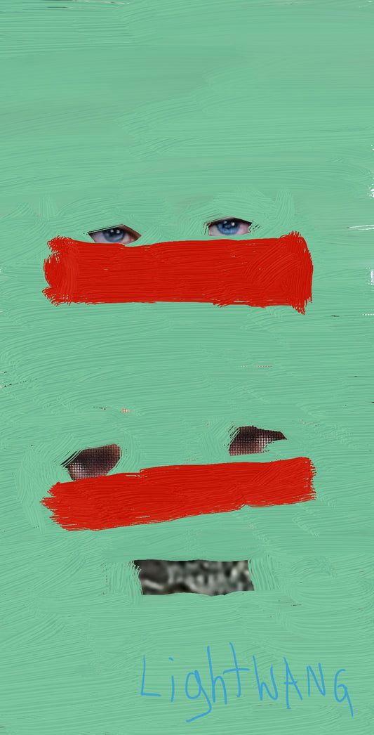 Digital artwork #39 painting Gods eyes Goddess Eyes