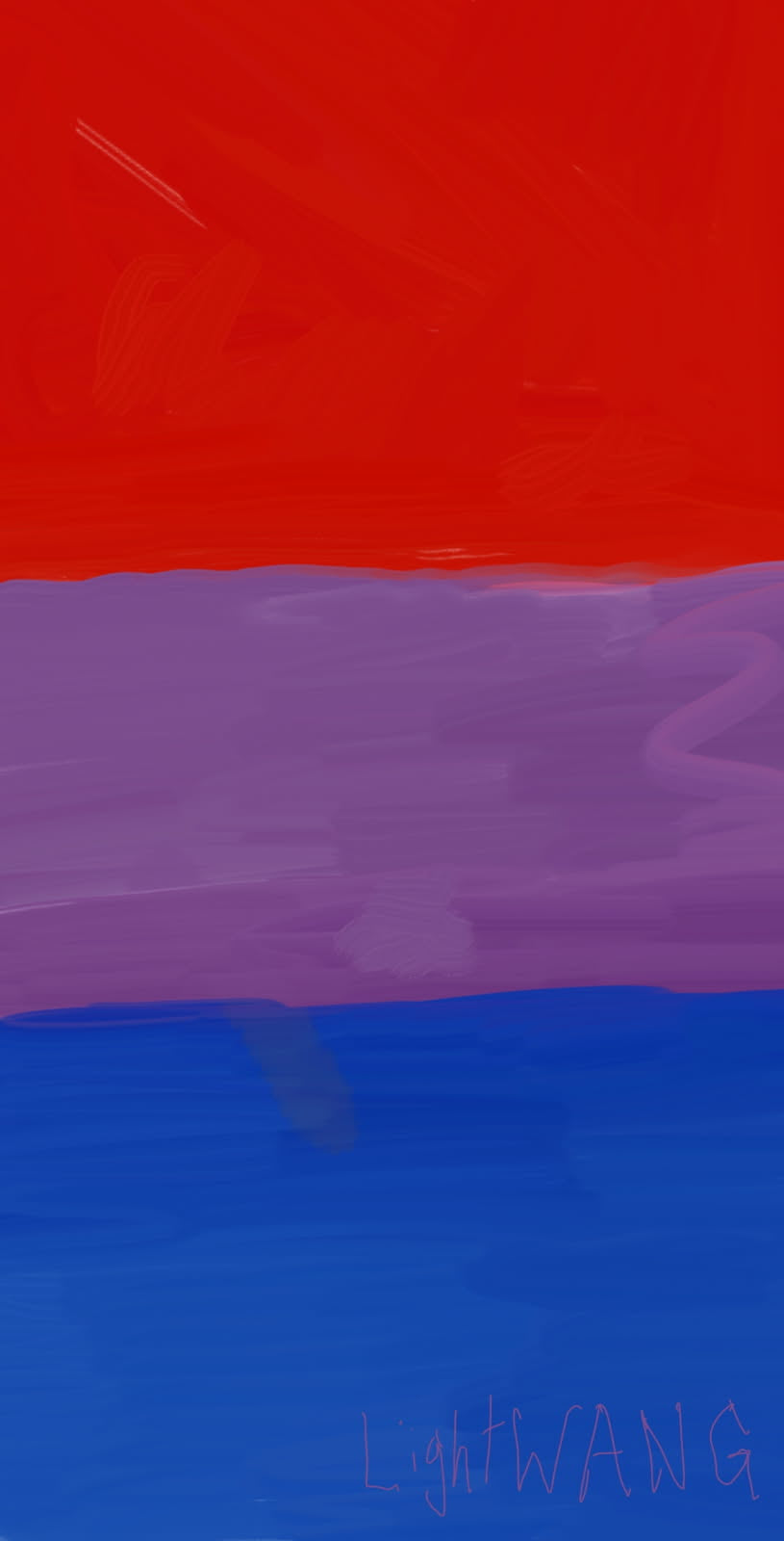 Digital art painting